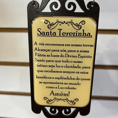 Adorno duplo Santa Terezinha