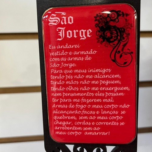 Adorno duplo São Jorge