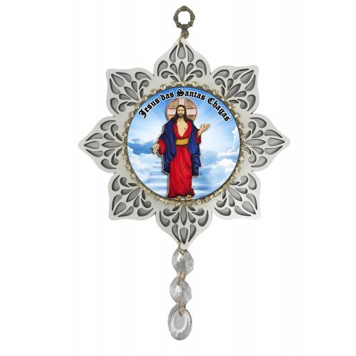 Mandala de Stras BC - Jesus de Santa Chagas