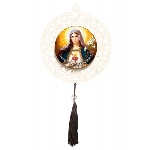 Mandala Flor BC -  Sagrado coração de Maria