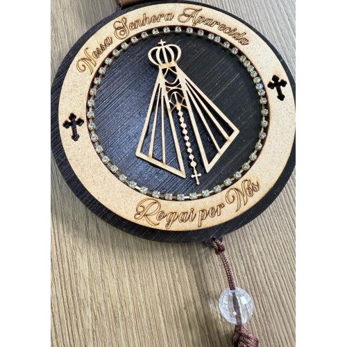 Mandala de Cetim - Nsa. Aparecida