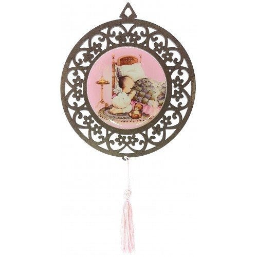 Mandala anjinho rosa - cor tabaco