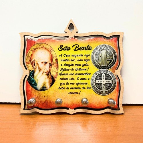 Porta chaves São Bento