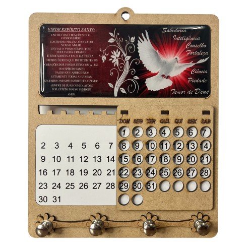 Calendário - Divino Espírito Santo