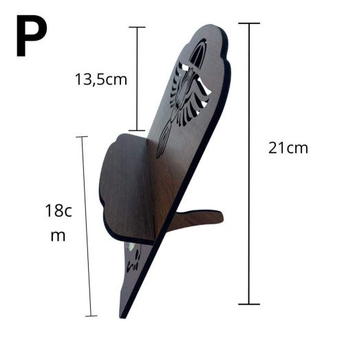 Porta Bíblia Castanho Resinado P - São Bento