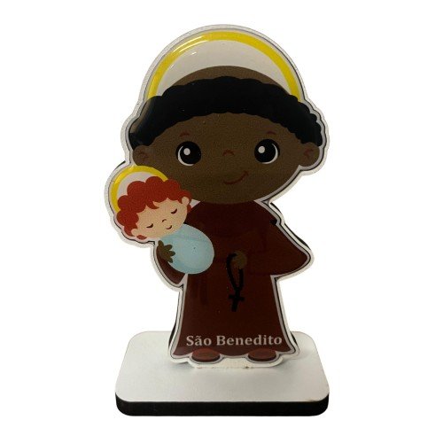 Santinho Infantil - São Benedito
