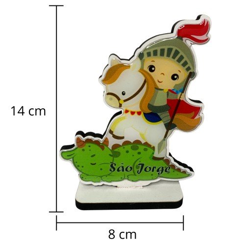 Santinho Infantil - São Jorge 